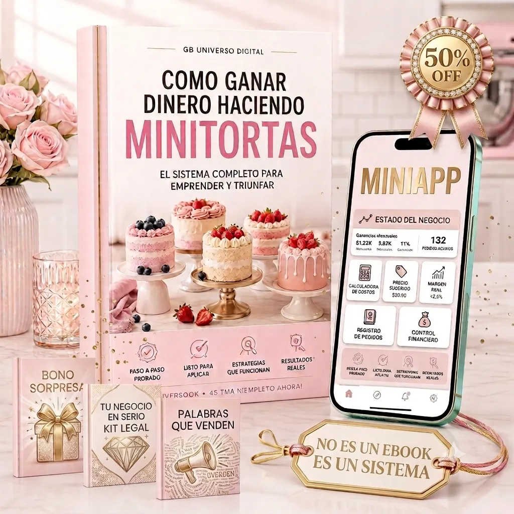 Mega Pack Minitortas Sistema Completo