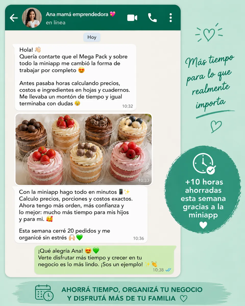 Testimonio Ana mamá emprendedora