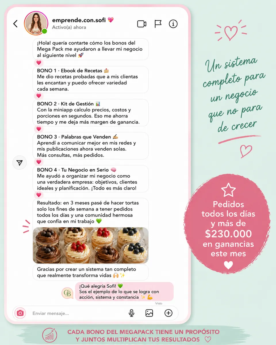 Testimonio emprende con Sofi
